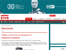 Tablet Screenshot of djkure.blog.zive.cz