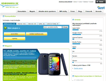 Tablet Screenshot of komunikuj.zive.sk