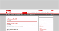 Desktop Screenshot of computer.blog.zive.cz