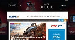 Desktop Screenshot of gamenews.blog.doupe.zive.cz