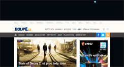 Desktop Screenshot of cobra.blog.doupe.zive.cz