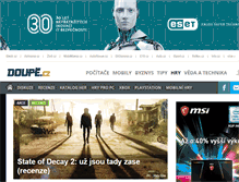 Tablet Screenshot of cobra.blog.doupe.zive.cz