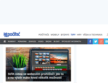 Tablet Screenshot of jnp.zive.cz